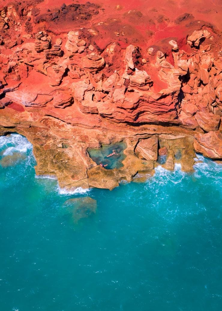 西オーストラリア州、ブルーム（Broome）、ガンシューム・ポイント（Gantheaume Point）© Tourism Australia