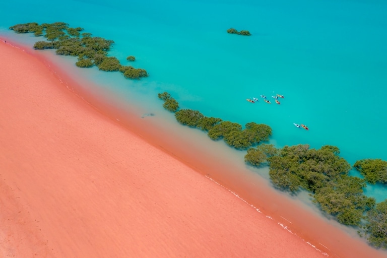 西オーストラリア州、ブルーム、ローバック湾 © Tourism Australia