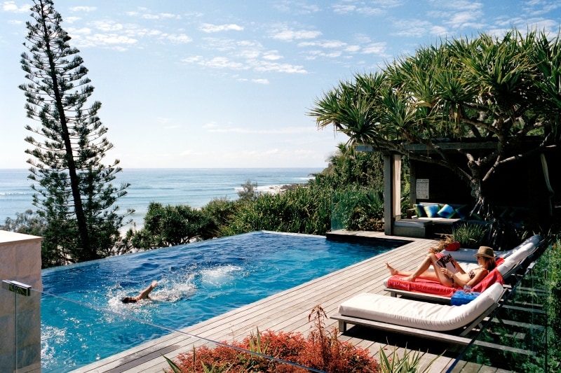 웨이트고스 비치의 비치 하우스, 바이런 베이, 뉴사우스웨일스 © 호주정부관광청