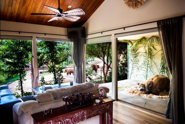 자말라 와일드라이프 롯지, 국립 동물원 및 수족관, 캔버라, 호주 수도 특별구 © 자말라 와일드라이프 롯지