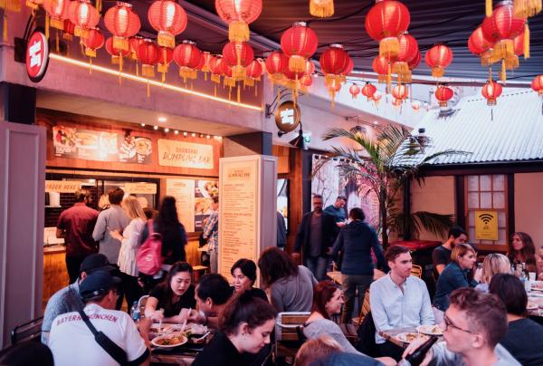 스파이스 앨리, 치펜데일, 뉴사우스웨일스 © 뉴사우스웨일스주 관광청