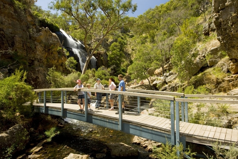 맥켄지 폭포, 그램피언스 국립공원, 빅토리아 © 빅토리아주 관광청