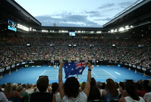 The Australian Open, Melbourne, VIC © Getty Images