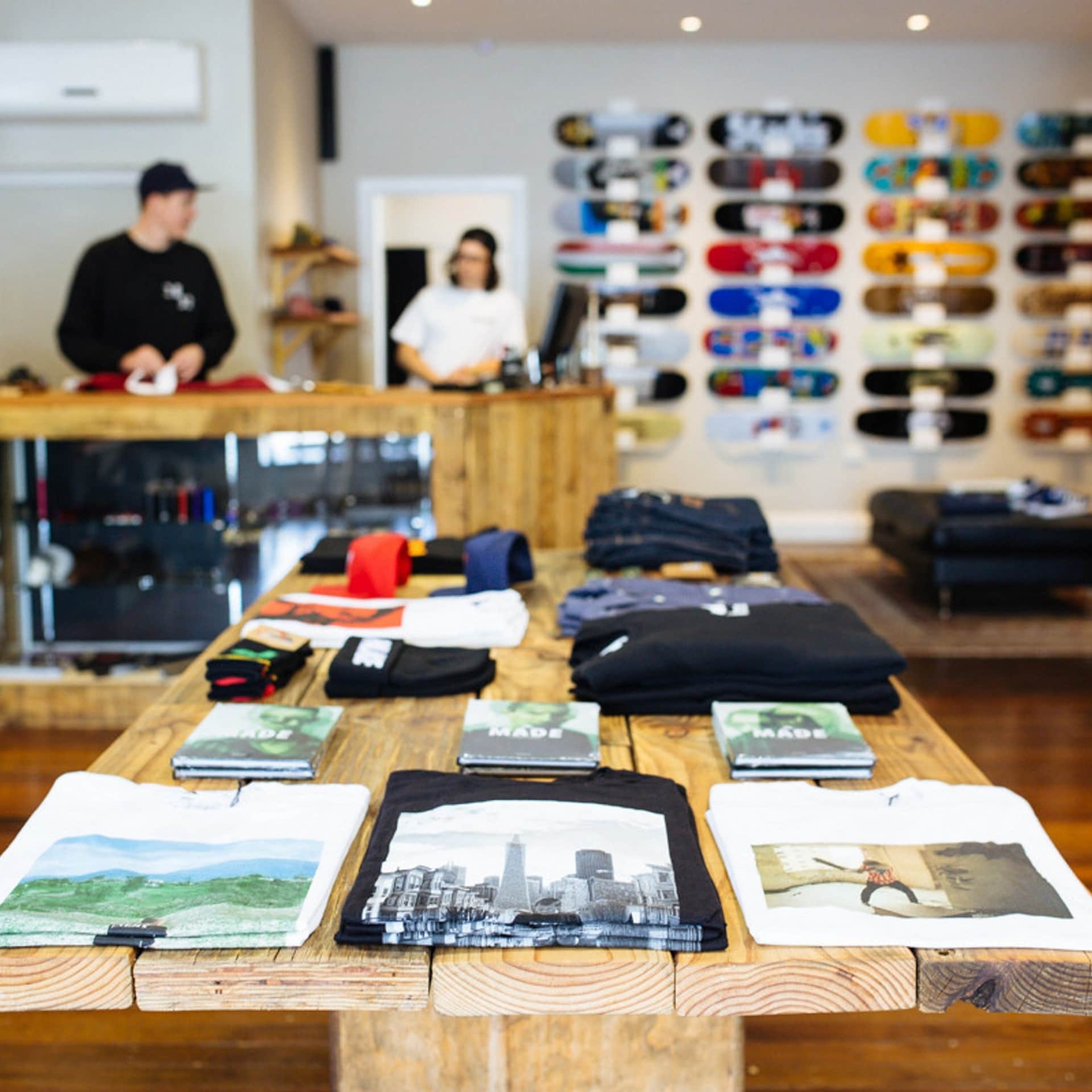 Inside Twenty Fifty-Two Skate Shop © South Australian Tourism Commission