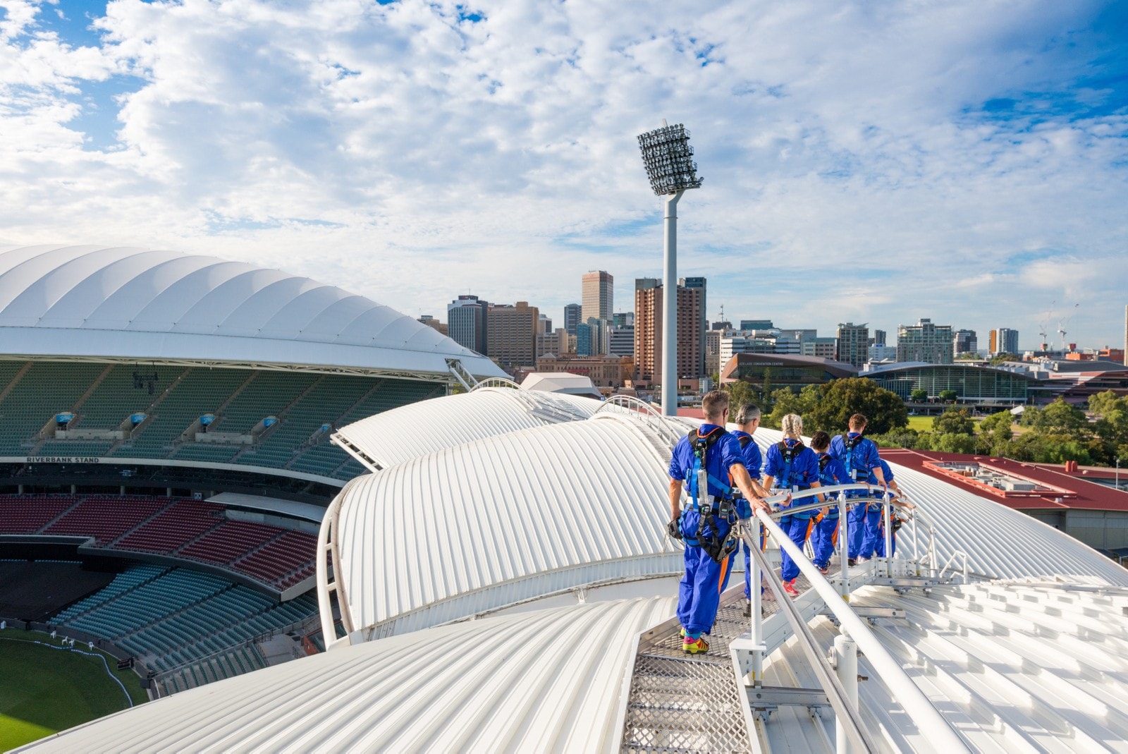 RoofClimb, Adelaide Oval, Adelaide, South Australia © Che Chorley Photography