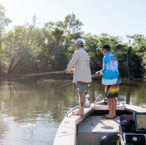 Dhipirri Barra & Sportfishing Lodge, Arnhem Land, NT © Tourism NT/Shaana McNaught