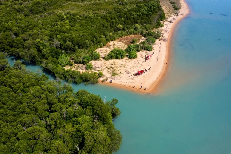 Helifish, Top End, NT © Tourism Australia