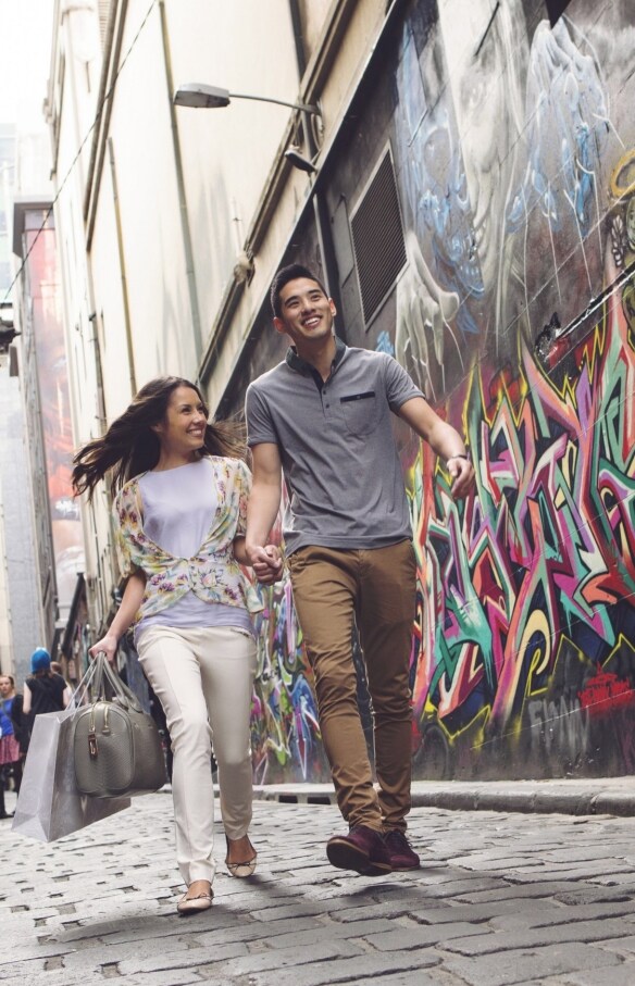 Hosier Lane, Melbourne, VIC © Tourism Australia