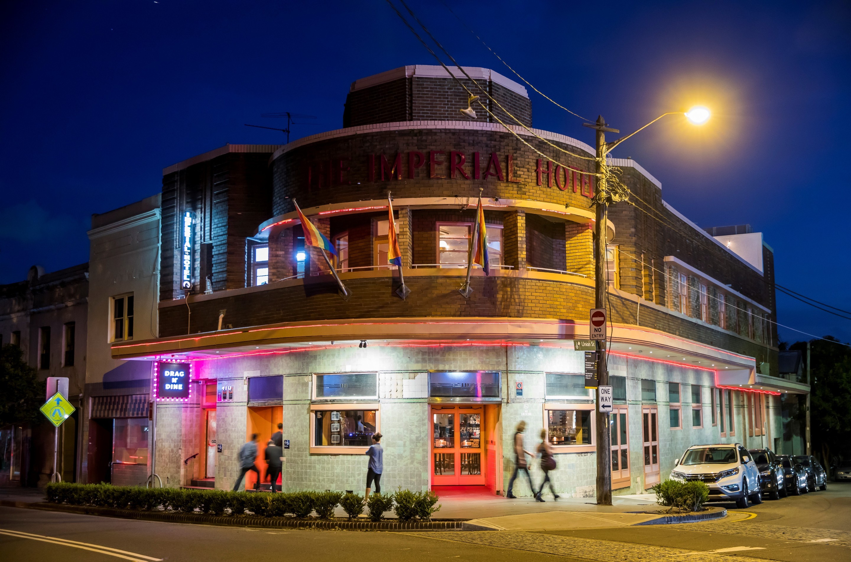 Exterior of the Imperial Hotel building in Erskineville © Destination NSW