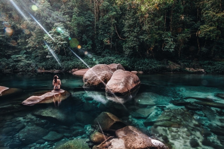 Babinda Boulders, Tropical North Queensland, QLD © Katie Purling/Tourism and Events Queensland