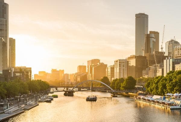 Yarra River, Melbourne, VIC © Visit Victoria / Melbourne Convention Bureau