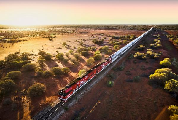 The Ghan, Marla, SA © Journey Beyond