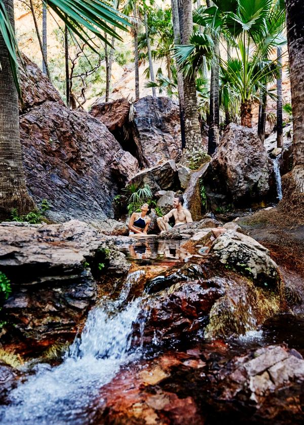 Zebedee Springs, El Questro Wilderness, Western Australia © Tourism Western Australia
