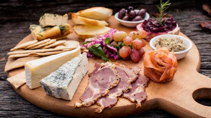 Cheese and charcuterie, Mudgee, NSW © James Horan, Destination NSW