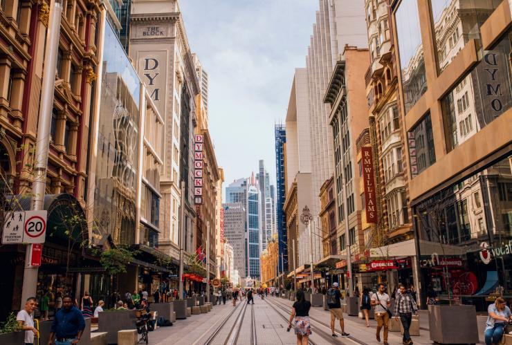 Streetscape, Sydney CBD, NSW © Destination NSW