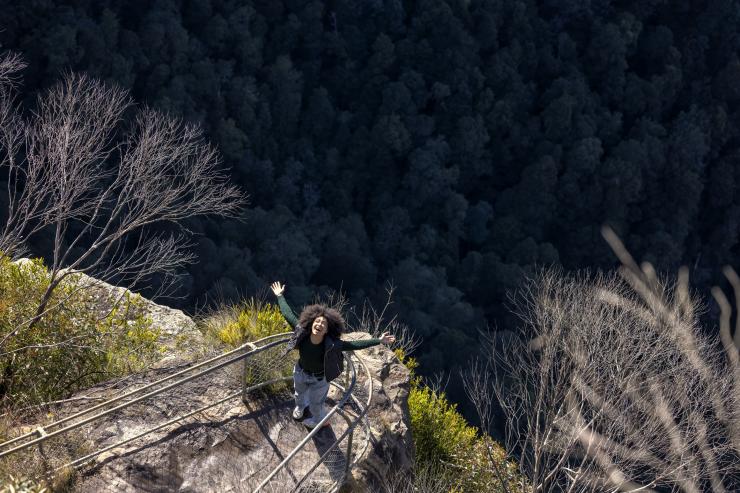 新南威尔士州,蓝山,戈维特跳跃观景台 © 新南威尔士州旅游局版权所有 新南威尔士州,蓝山,戈维特跳跃观景台 © 新南威尔士州旅游局版权所有
