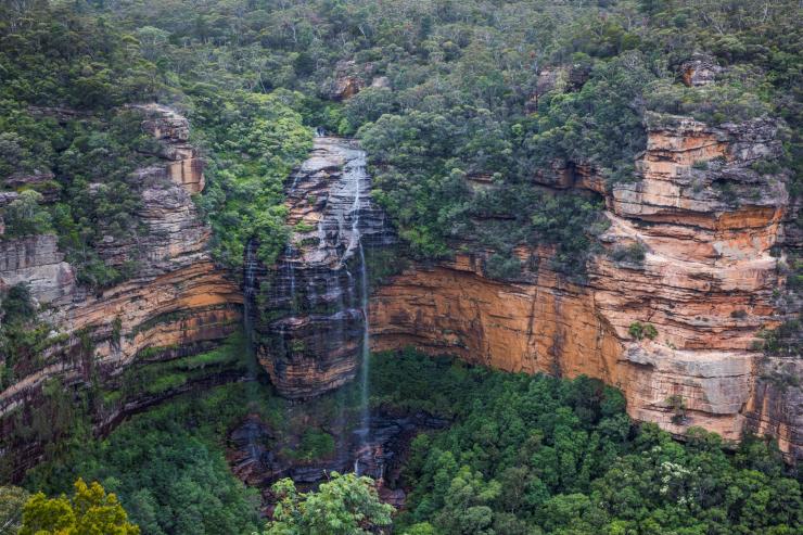 新南威尔士州,蓝山,温特沃思瀑布 © 新南威尔士州旅游局版权所有 新南威尔士州,蓝山,温特沃思瀑布 © 新南威尔士州旅游局版权所有