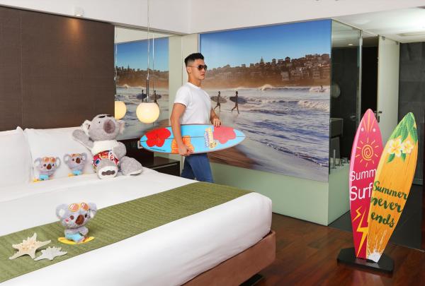 乘風滑浪主題套房