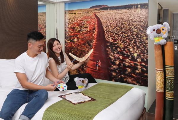 原住民文化主題套房