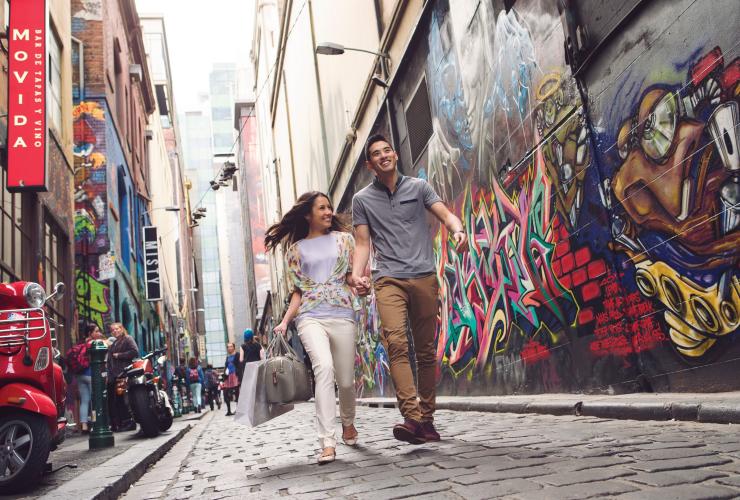 維多利亞墨爾本塗鴉巷 © 澳洲旅遊局