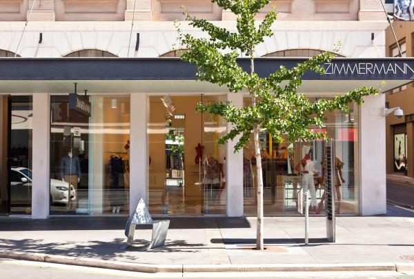 阿德萊德藍道街的Zimmermann店面©南澳旅遊局