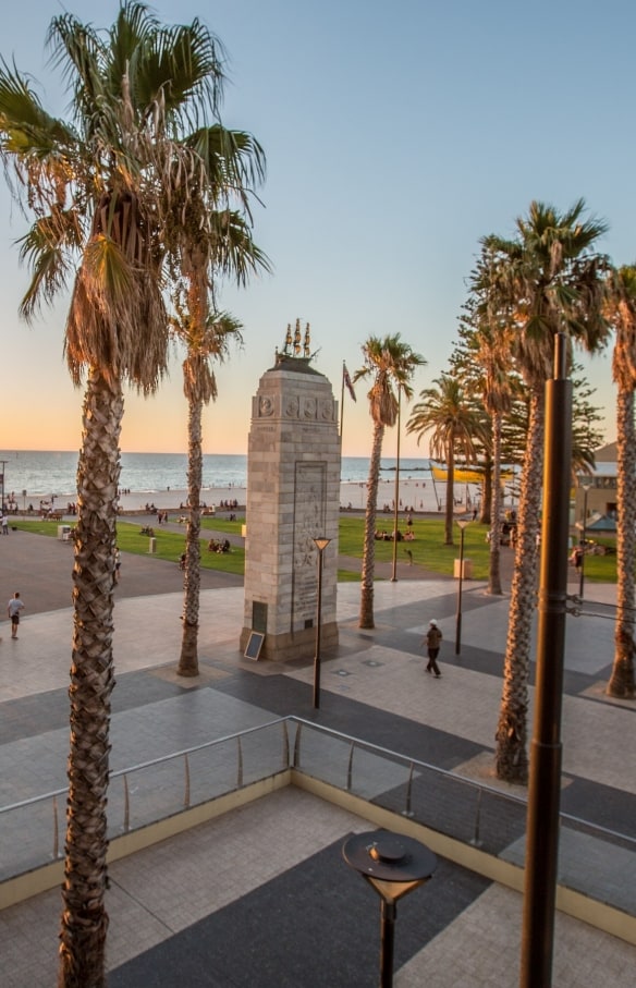 摩士利廣場，格雷爾海灘，格雷爾，阿德萊德，南澳州©澳洲旅遊局