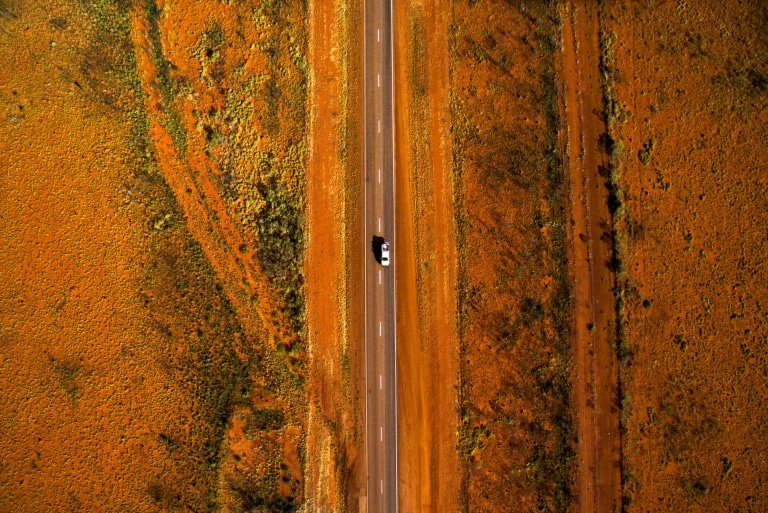 北領地（NT）愛麗斯泉區（Alice Springs Region）斯圖爾特公路（Stuart Highway）©北領地旅遊局Sam Earp