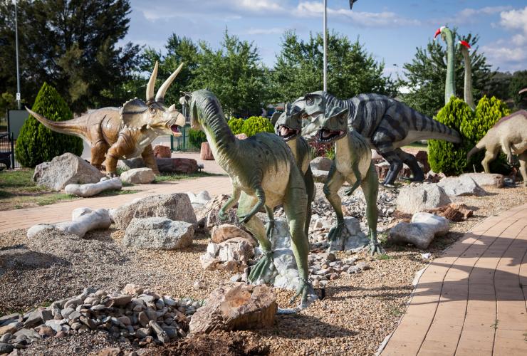 澳洲首都領地坎培拉的國家恐龍博物館©坎培拉旅遊局