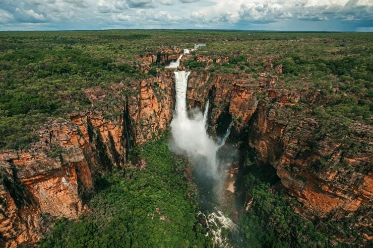 北領地卡卡杜國家公園的加倫瀑布©澳洲旅遊局