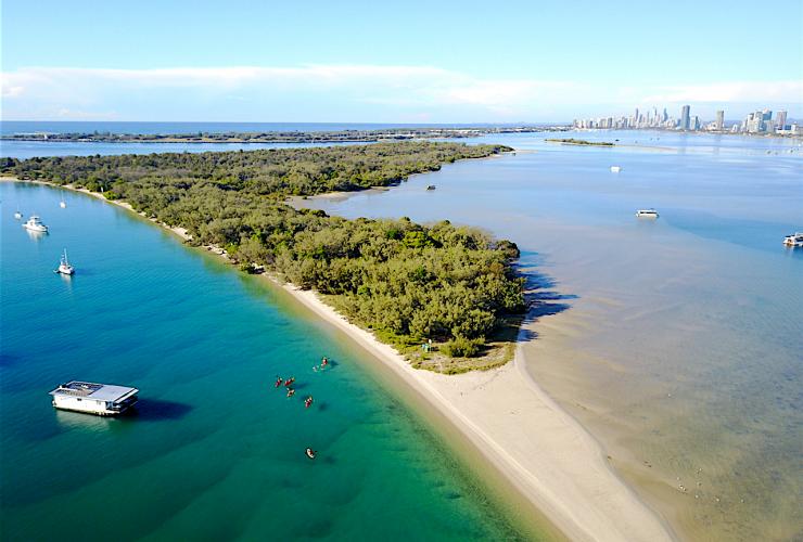昆士蘭州黃金海岸的Seaway Kayaking Tours©黃金海岸旅遊局