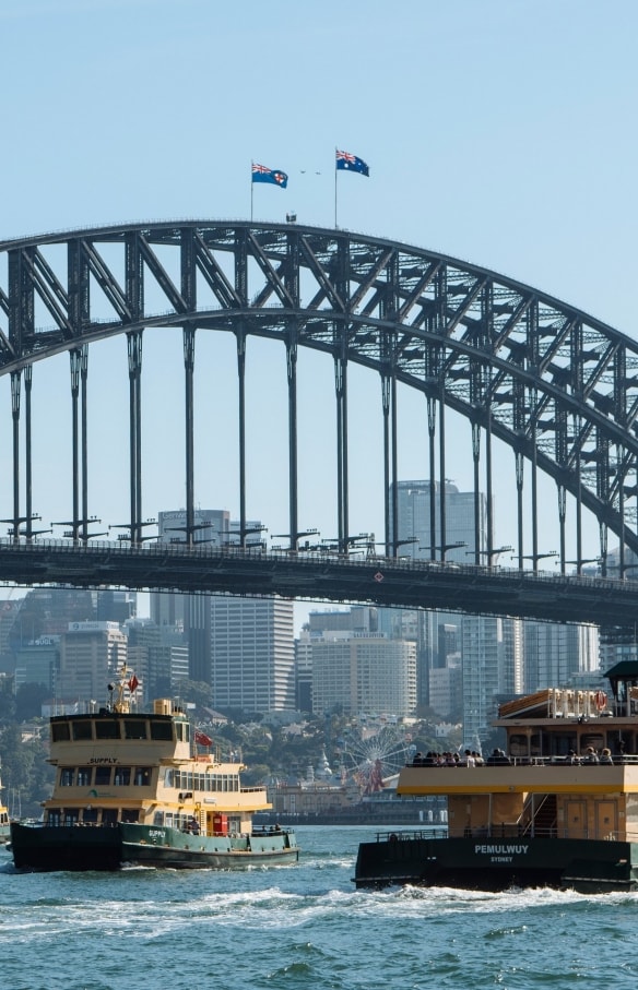 新南威爾士州悉尼的悉尼渡輪（Sydney Ferries）©新南威爾士州旅遊局