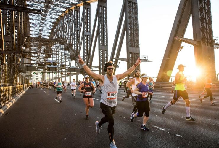 新南威爾士州悉尼澳佳寶悉尼跑步節（Blackmores Sydney Running Festival）©新南威爾士州旅遊局