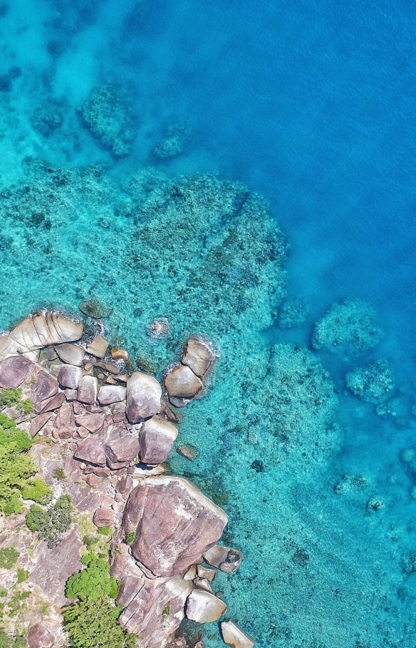 昆士蘭聖靈群島的富克島©昆士蘭旅遊及活動推廣局