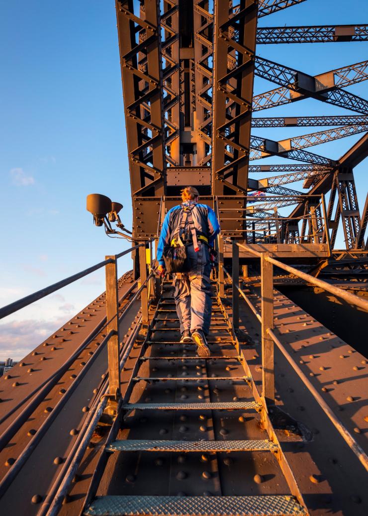 新南威爾士州悉尼的攀橋©新南威爾士州旅遊局