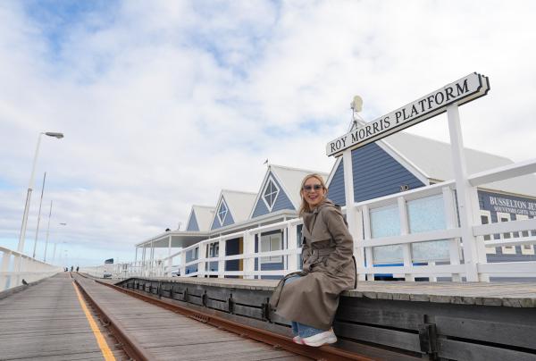 Christy Leung at Busselton Jetty, Western Australia © Christy Leung