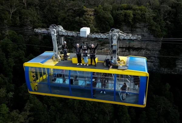 Skyway, Blue Mountains, NSW © TVB