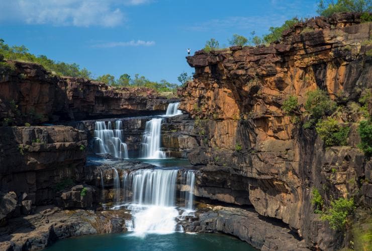 西澳州米切爾河國家公園的米切爾瀑布©西澳州旅遊局