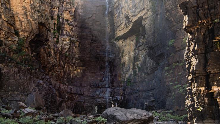 北領地頂端地帶卡卡杜國家公園吉姆吉姆瀑布©北領地旅遊局