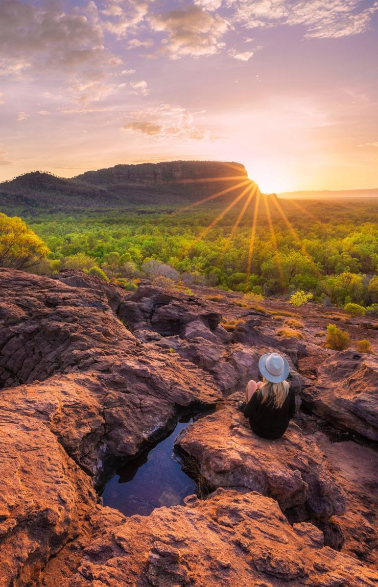 北領地（Northern Territory）卡卡杜國家公園（Kakadu National Park）納伍藍遮觀景點（Nawurlandja Lookout）©北領地旅遊局Rachel Stewart