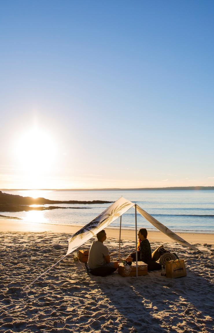 新南威爾士州杰維斯海灣的布倫海姆海灘（Blenheim Beach）©新南威爾士州旅遊局