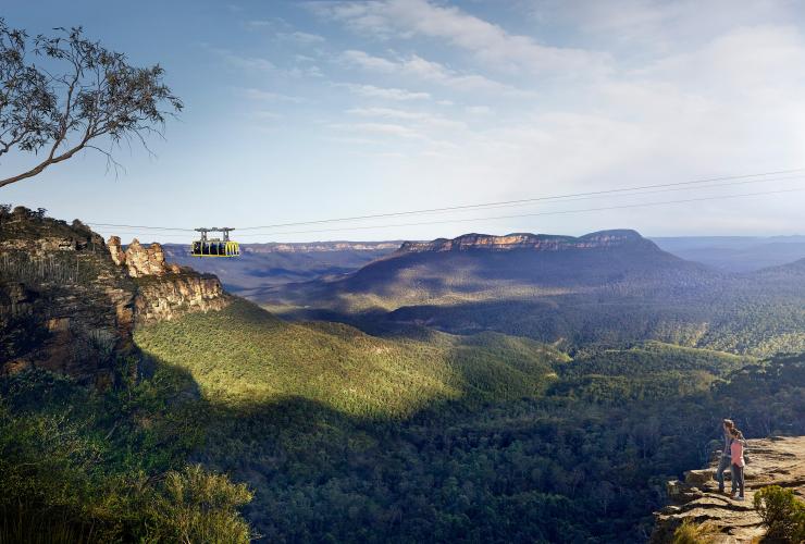 新南威爾士州藍山卡通巴觀光纜車©新南威爾士州旅遊局