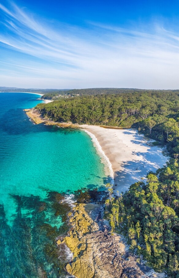 新南威爾士州（New South Wales）南岸（South Coast）格林菲爾德海灘（Greenfield Beach）©新南威爾士州旅遊局