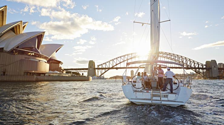 新南威爾士州悉尼的悉尼海港©Hugh Stewart，新南威爾士州旅遊局