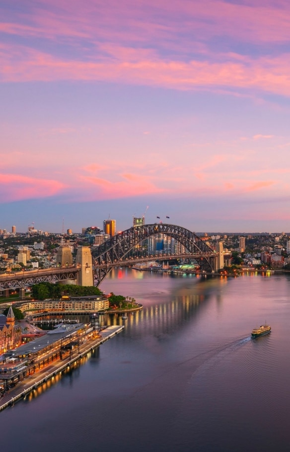 新南威爾士州悉尼的悉尼海港©新南威爾士州旅遊局