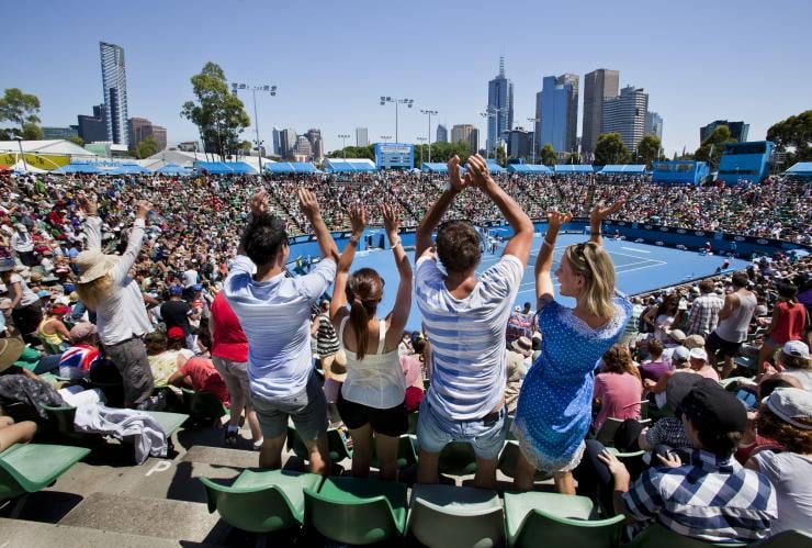 維多利亞州墨爾本澳洲網球公開賽©維多利亞旅遊局