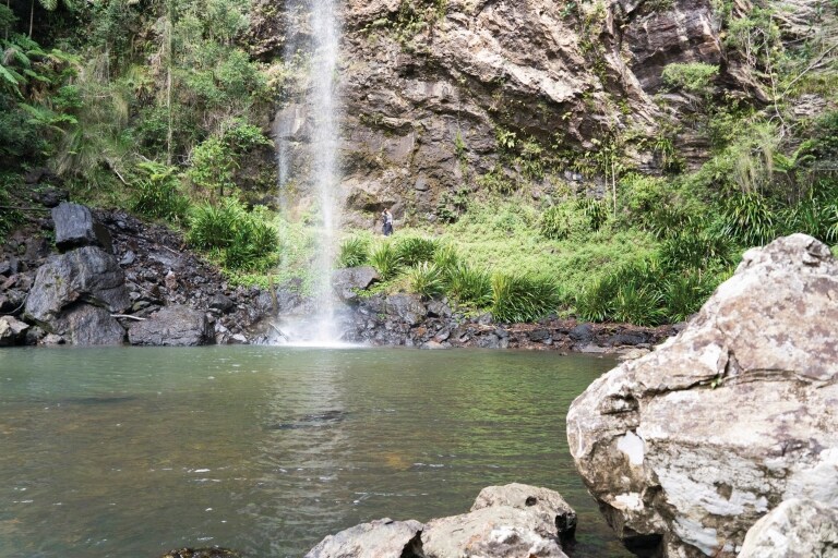 昆士蘭斯普林布魯克國家公園的雙子瀑布©Michael Taylor-Thomas