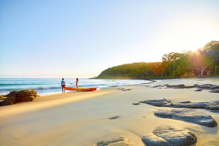 昆士蘭努沙的主海灘©Maxime Coquard，澳洲旅遊局