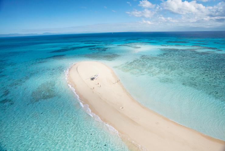 昆士蘭大堡礁開恩茲附近的瓦拉索沙島©昆士蘭旅遊及活動推廣局