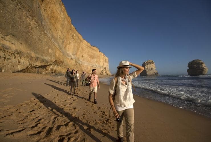 維多利亞大洋路的十二門徒石小屋步行徑©澳洲旅遊局