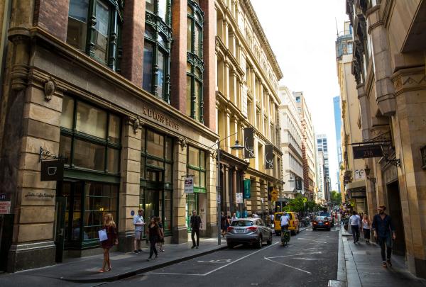 維多利亞州墨爾本費蓮達大道（Flinders Lane）©Josie Withers攝影